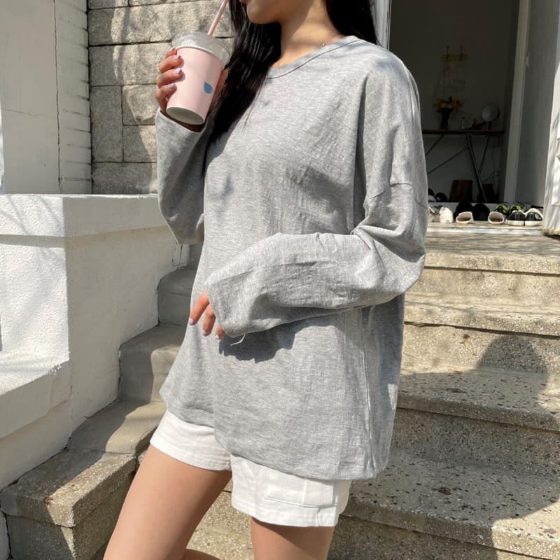 LE REVE - Korean Children Fashion - #Kfashion4kids - Slab Boxy Tee