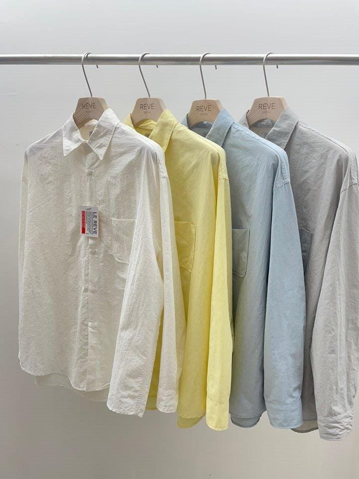 LE REVE - Korean Children Fashion - #Kfashion4kids - Basic Woven Over Shirt