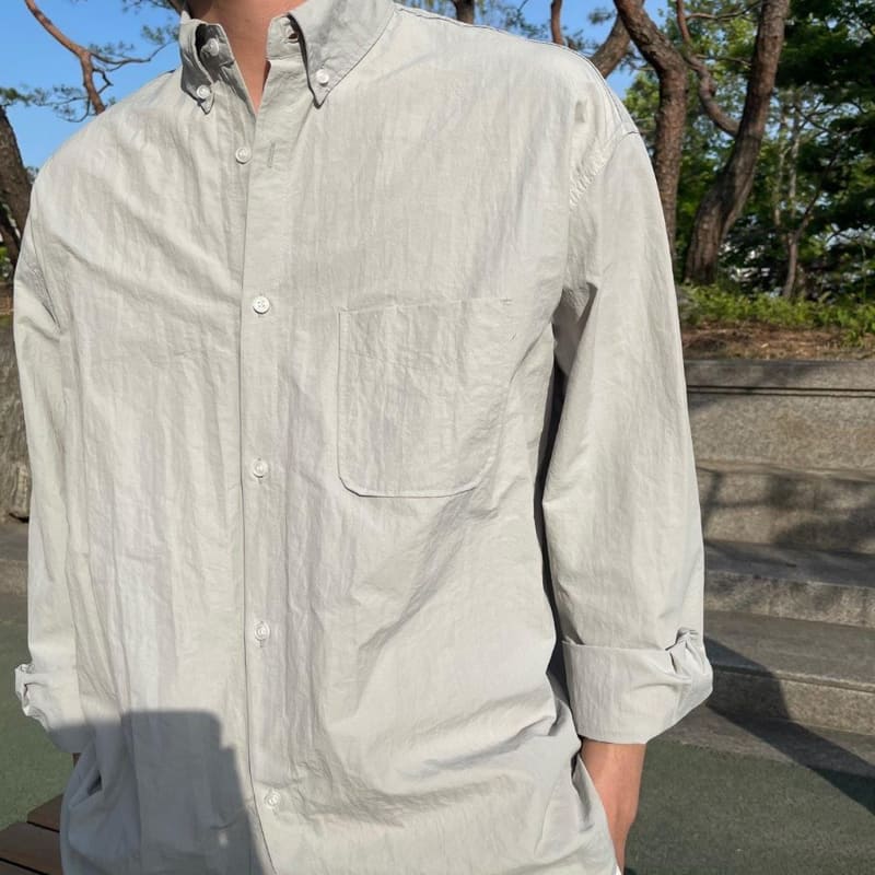 LE REVE - Korean Children Fashion - #Kfashion4kids - Basic Woven Over Shirt - 8