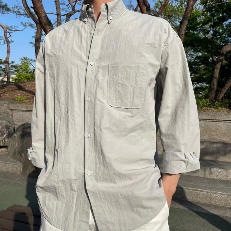 LE REVE - Korean Children Fashion - #Kfashion4kids - Basic Woven Over Shirt - 9