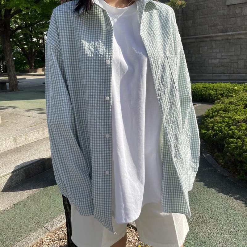 LE REVE - Korean Children Fashion - #Kfashion4kids - Mario Check Shirt - 3