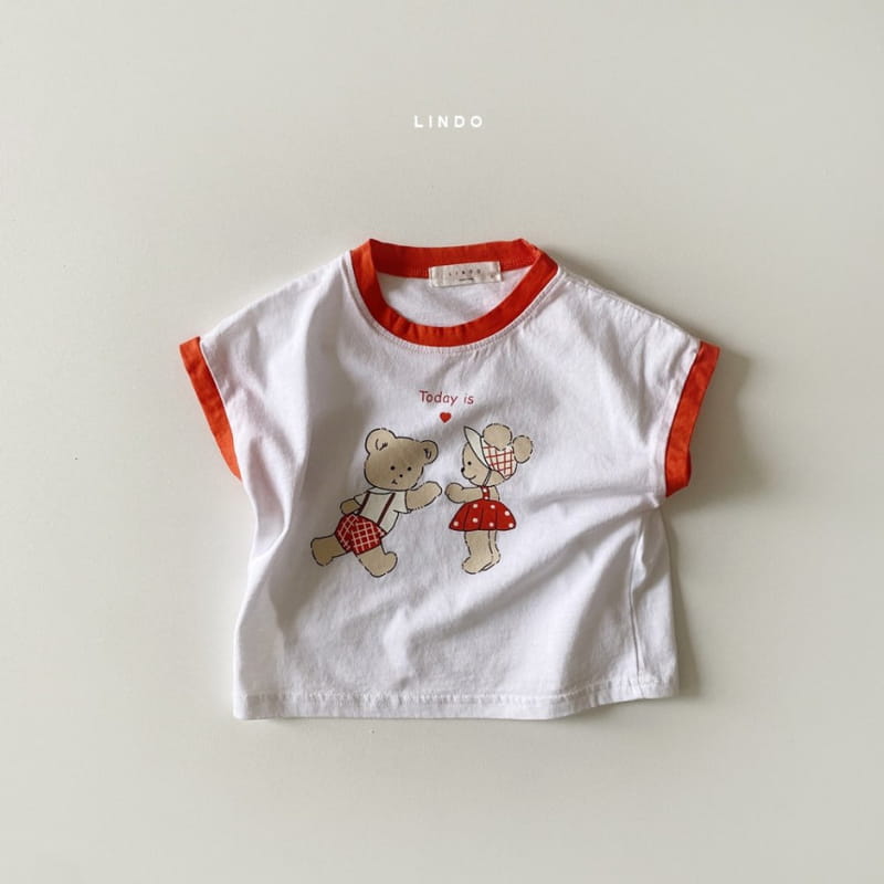LINDO - Korean Children Fashion - #Kfashion4kids - Merry Bear Tee - 2