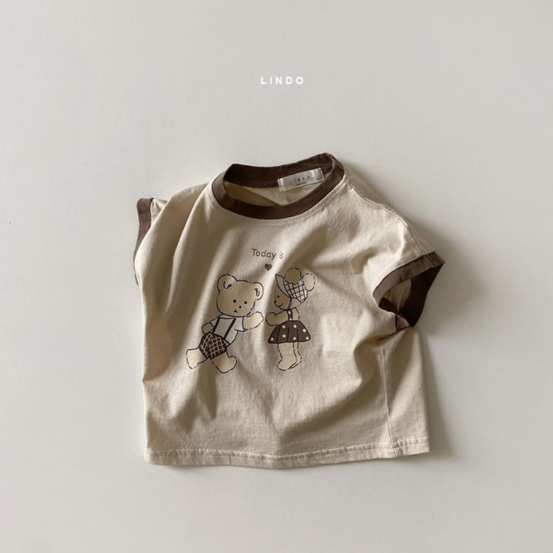 LINDO - Korean Children Fashion - #Kfashion4kids - Merry Bear Tee - 4