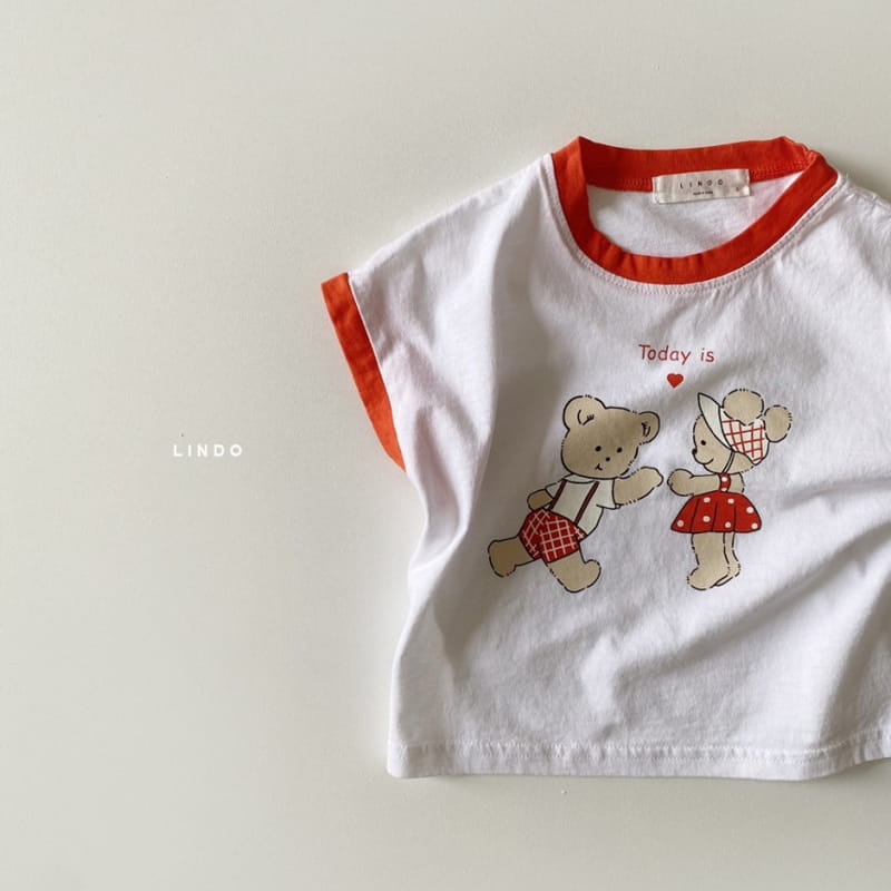LINDO - Korean Children Fashion - #Kfashion4kids - Merry Bear Tee - 5