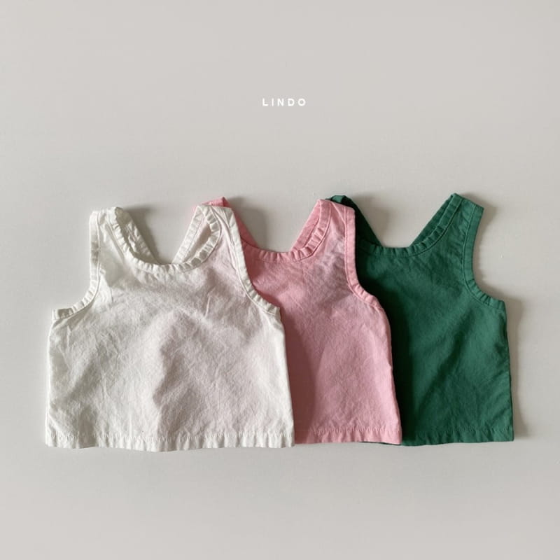 LINDO - Korean Children Fashion - #Kfashion4kids - Linen Sleeveless Blouse - 5