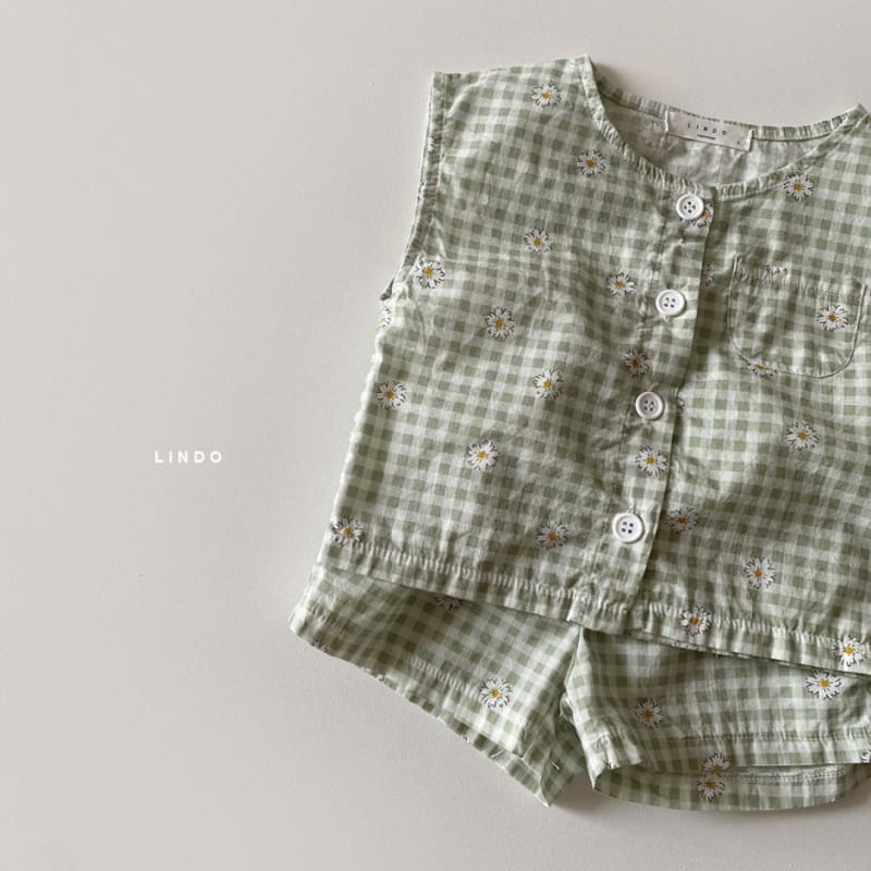 LINDO - Korean Children Fashion - #Kfashion4kids - Petti Top Bottom Set - 3