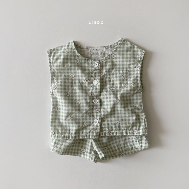 LINDO - Korean Children Fashion - #Kfashion4kids - Petti Top Bottom Set - 4