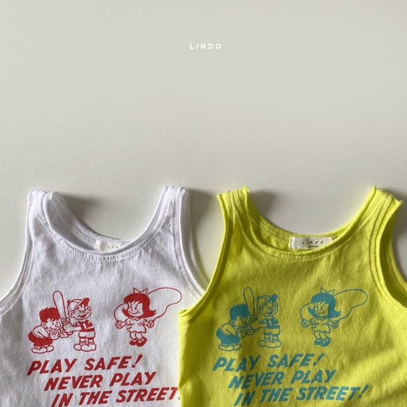 LINDO - Korean Children Fashion - #Kfashion4kids - Let's Play Together Sleeveless - 2