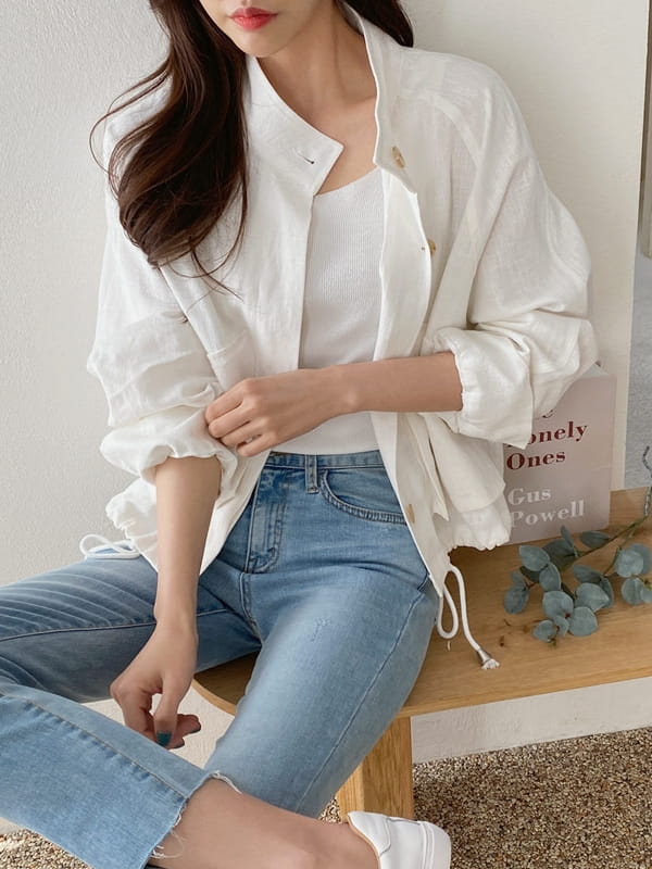 LOUISA - Korean Children Fashion - #Kfashion4kids - Siry Linen Jacket - 2