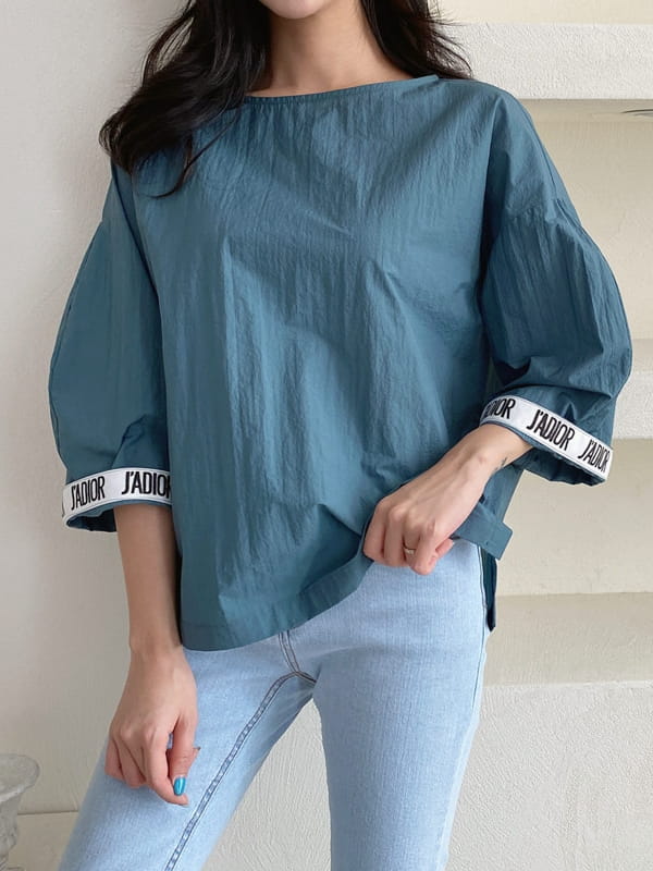 LOUISA - Korean Children Fashion - #Kfashion4kids - Ma Sleeve Balloon Blouse