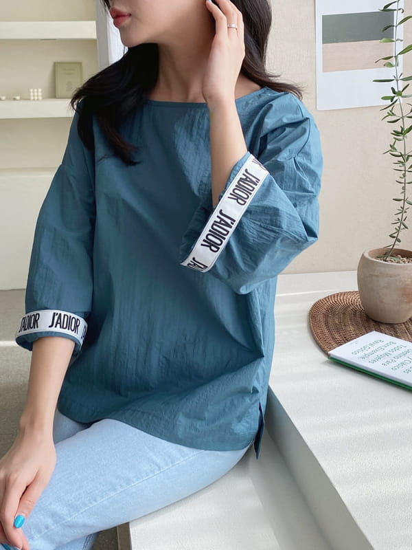 LOUISA - Korean Children Fashion - #Kfashion4kids - Ma Sleeve Balloon Blouse - 3