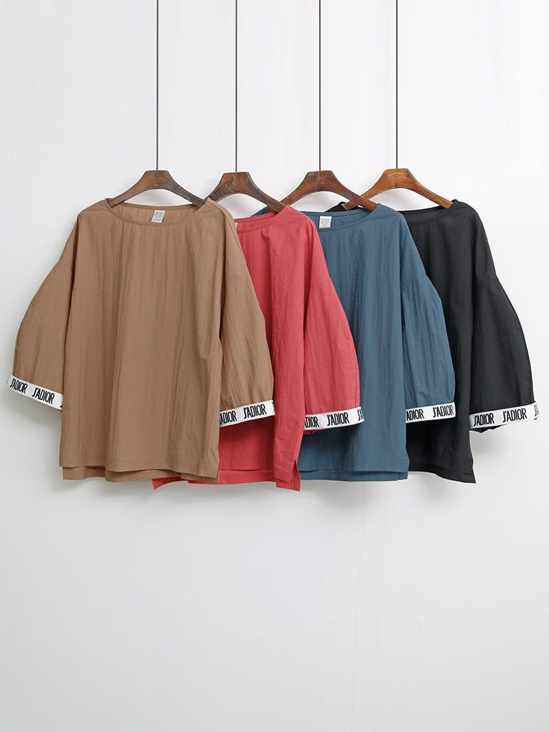 LOUISA - Korean Children Fashion - #Kfashion4kids - Ma Sleeve Balloon Blouse - 4