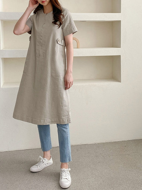 LOUISA - Korean Children Fashion - #Kfashion4kids - Calin Spand One-piece  - 3