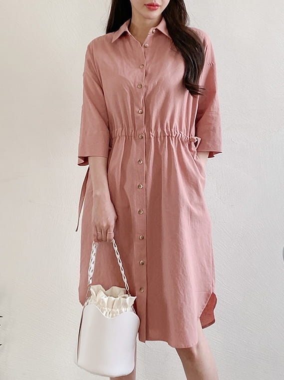 LOUISA - Korean Children Fashion - #Kfashion4kids - Jill Linen One-piece
