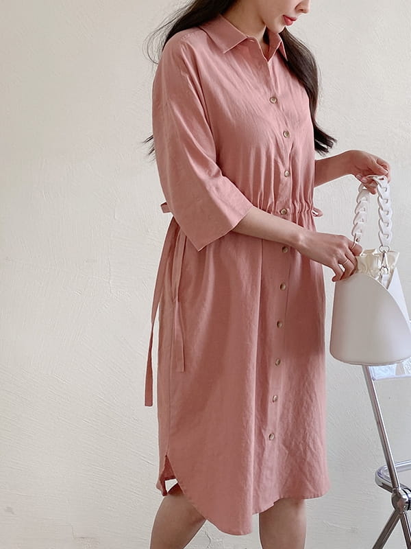 LOUISA - Korean Children Fashion - #Kfashion4kids - Jill Linen One-piece - 3