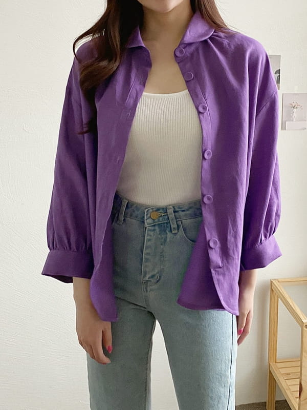 LOUISA - Korean Children Fashion - #Kfashion4kids - Anna Jacket Blouse - 3
