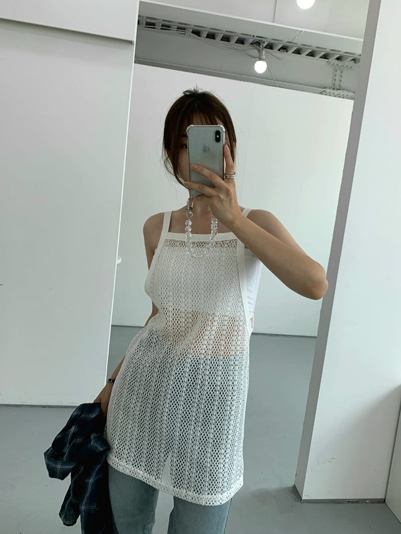 LOUNGE VERA - Korean Children Fashion - #Kfashion4kids - Mesh Lace Top