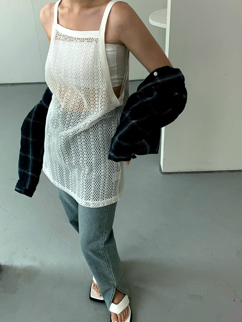 LOUNGE VERA - Korean Children Fashion - #Kfashion4kids - Mesh Lace Top - 5