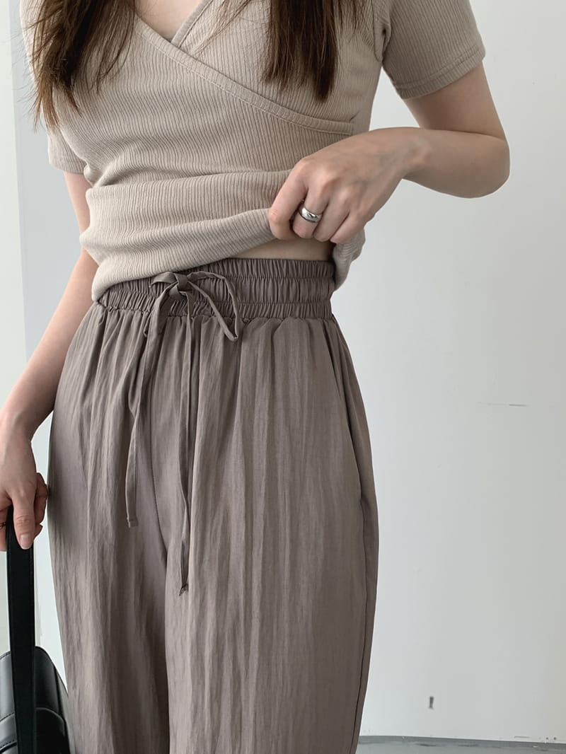 LOUNGE VERA - Korean Children Fashion - #Kfashion4kids - Rose Banding Pants - 2