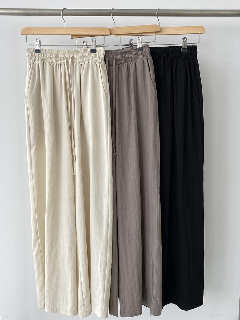 LOUNGE VERA - Korean Children Fashion - #Kfashion4kids - Rose Banding Pants - 4