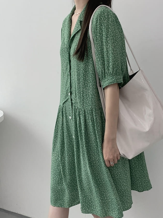LOUNGE VERA - Korean Children Fashion - #Kfashion4kids - Foaming Paint One-piece - 3