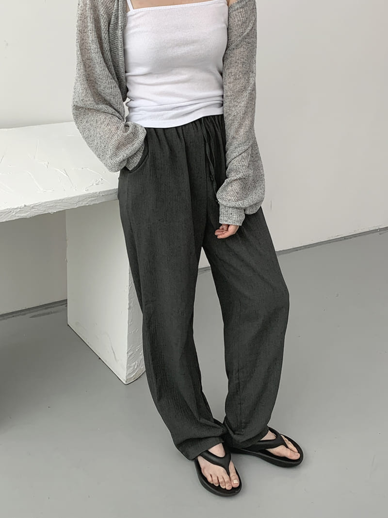 LOUNGE VERA - Korean Children Fashion - #Kfashion4kids - Two Tone Yoru Banding Pants - 10