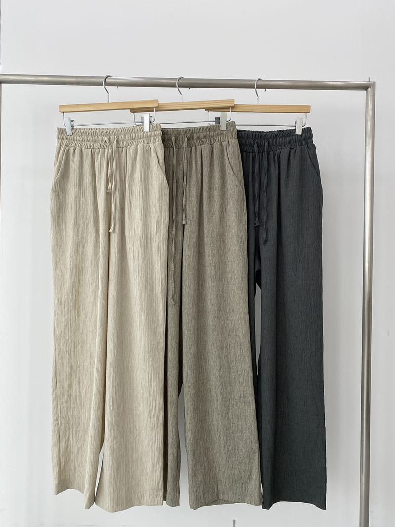 LOUNGE VERA - Korean Children Fashion - #Kfashion4kids - Two Tone Yoru Banding Pants - 12
