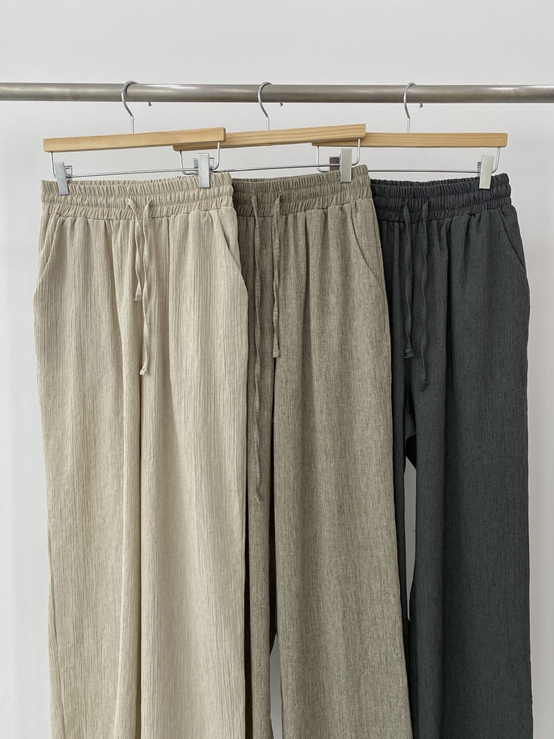 LOUNGE VERA - Korean Children Fashion - #Kfashion4kids - Two Tone Yoru Banding Pants - 4