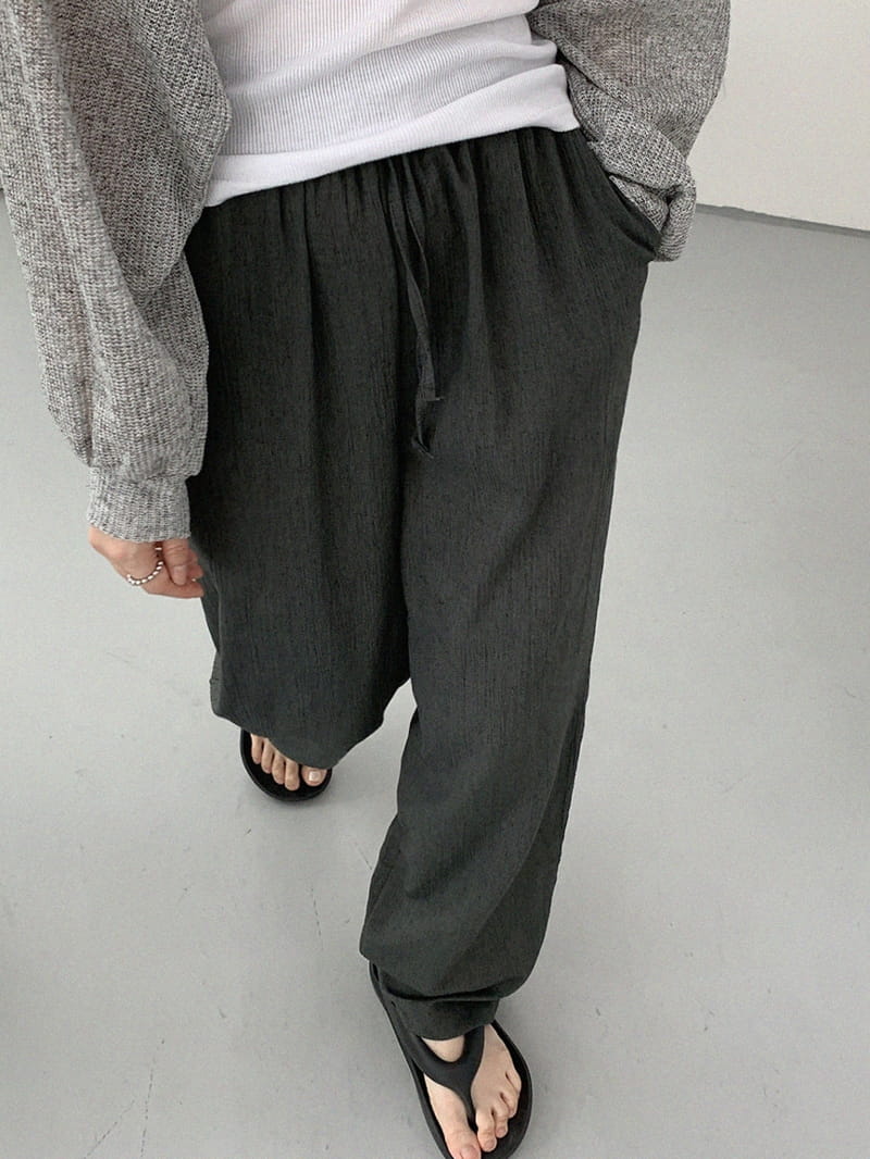 LOUNGE VERA - Korean Children Fashion - #Kfashion4kids - Two Tone Yoru Banding Pants - 9