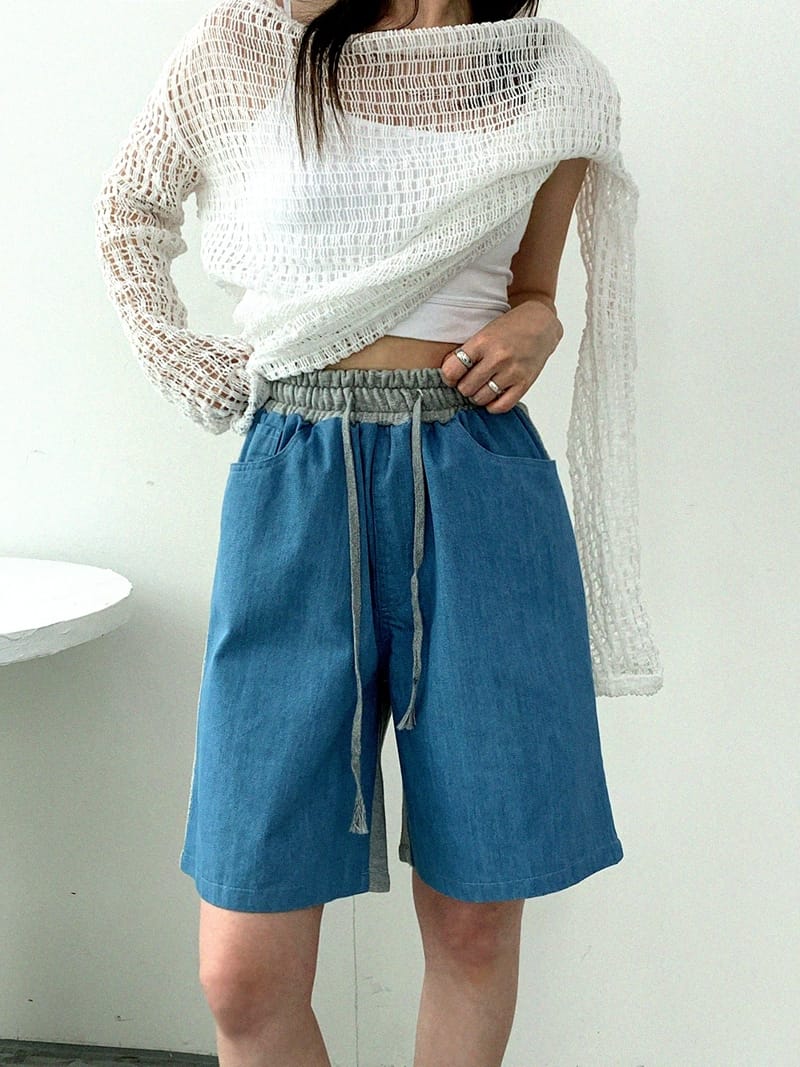 LOUNGE VERA - Korean Children Fashion - #Kfashion4kids - Tery Color Shorts