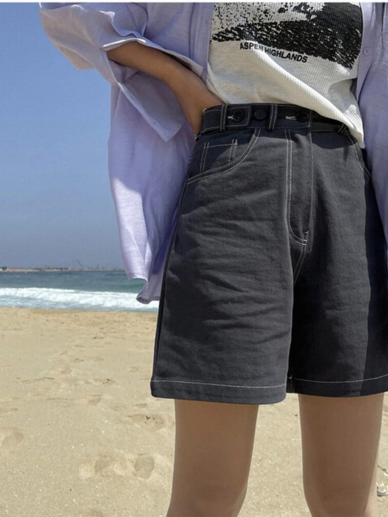 LOUNGE VERA - Korean Children Fashion - #Kfashion4kids - Stitch Shorts