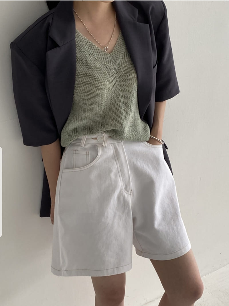 LOUNGE VERA - Korean Children Fashion - #Kfashion4kids - Stitch Shorts - 2