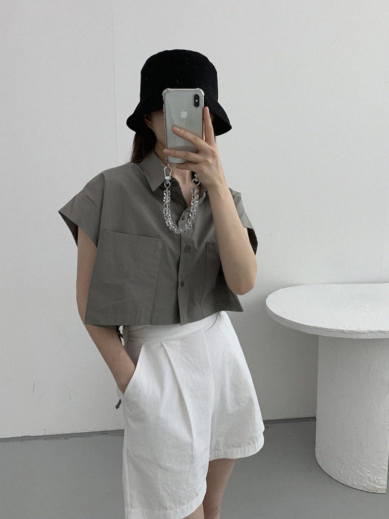 LOUNGE VERA - Korean Children Fashion - #Kfashion4kids - String Crop Shirt - 2
