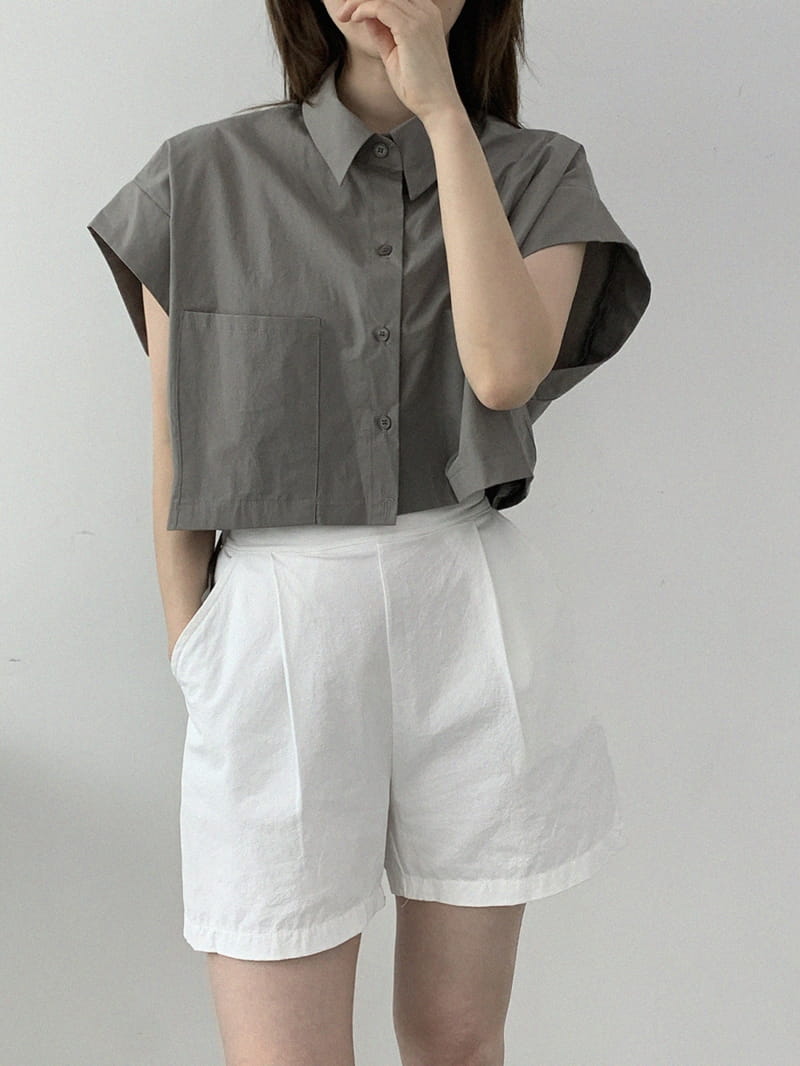 LOUNGE VERA - Korean Children Fashion - #Kfashion4kids - String Crop Shirt - 7