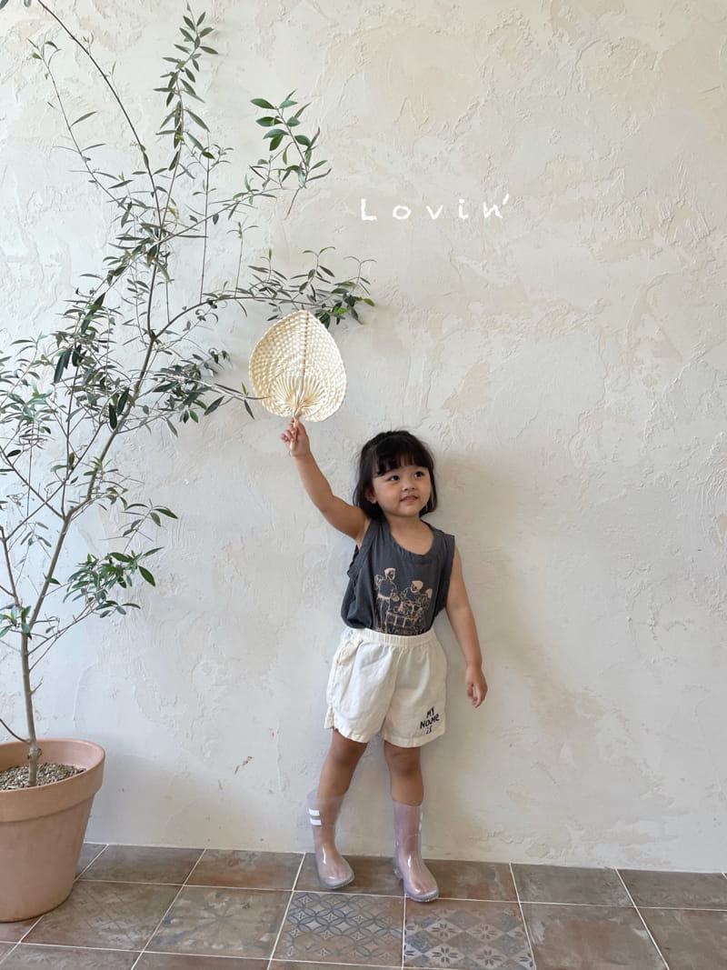 LOVIN - Korean Children Fashion - #Kfashion4kids - Name Shorts - 3