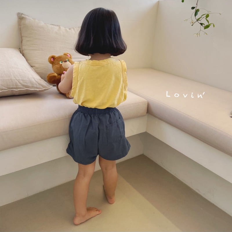 LOVIN - Korean Children Fashion - #Kfashion4kids - Name Shorts - 7