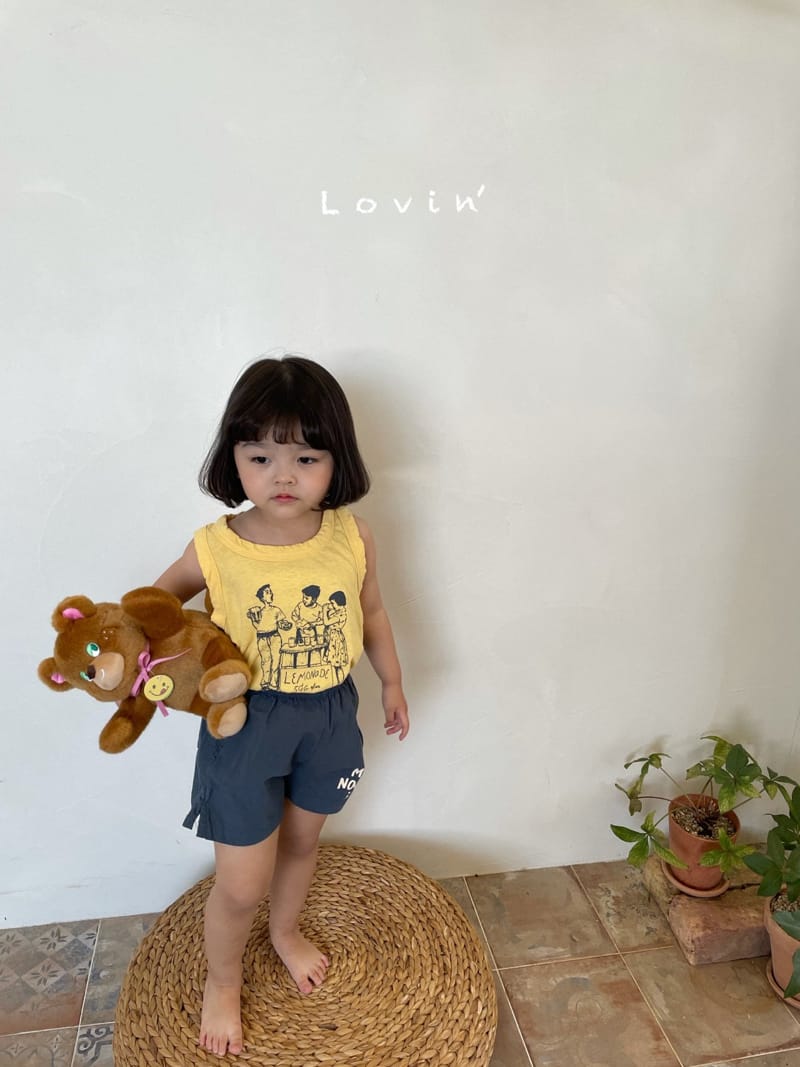 LOVIN - Korean Children Fashion - #Kfashion4kids - Lemon Ade Sleeveless - 12