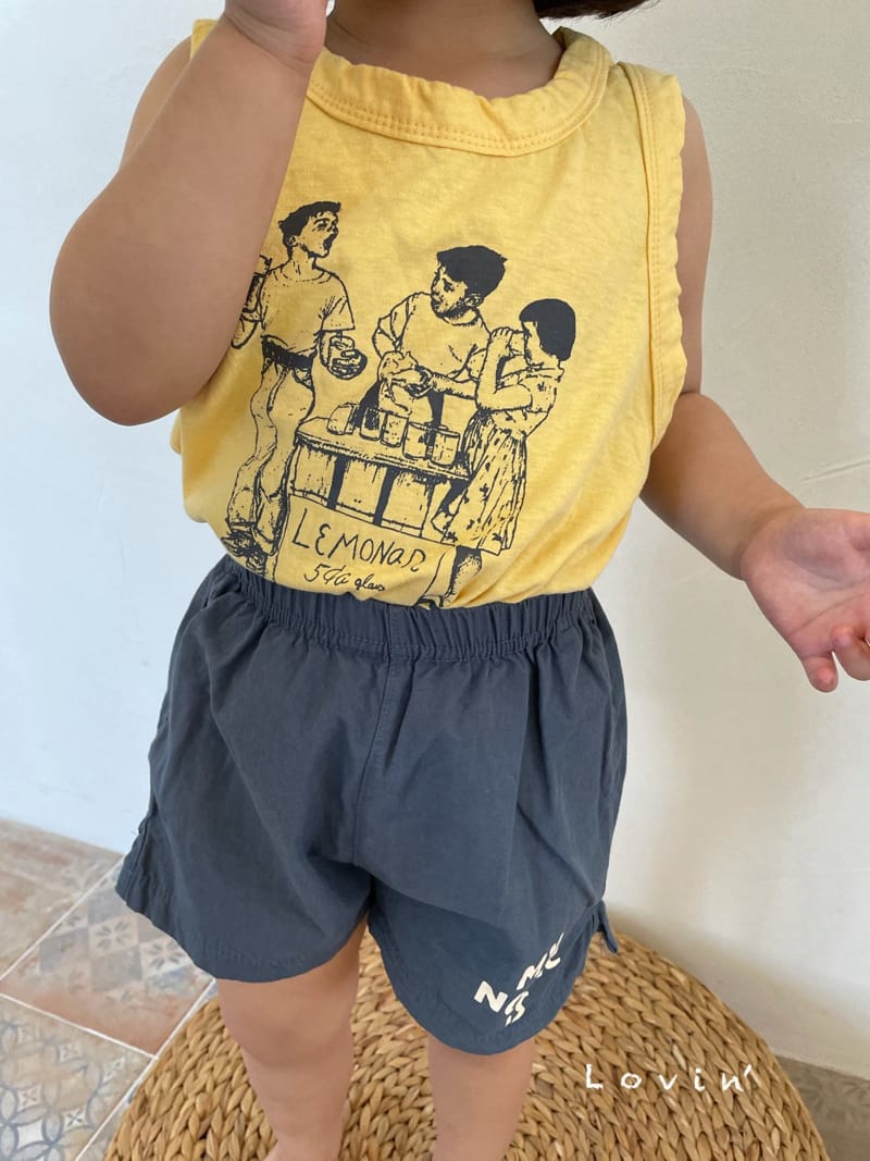 LOVIN - Korean Children Fashion - #Kfashion4kids - Lemon Ade Sleeveless - 2