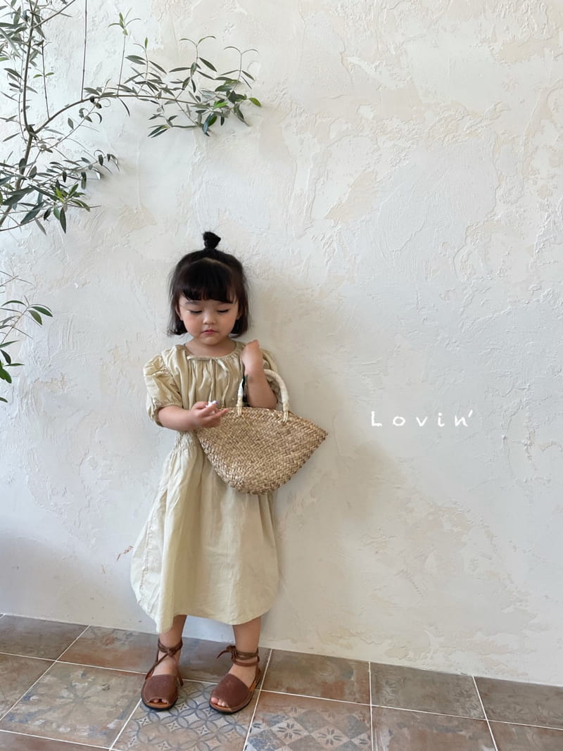 LOVIN - Korean Children Fashion - #Kfashion4kids - String One-piece - 3
