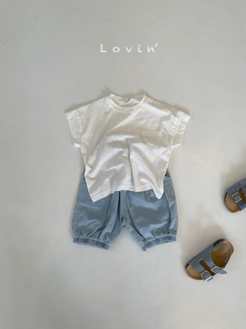 LOVIN - Korean Children Fashion - #Kfashion4kids - Capri Denim Shorts - 10