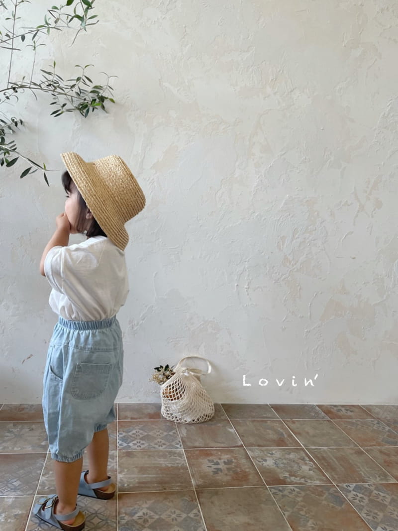 LOVIN - Korean Children Fashion - #Kfashion4kids - Capri Denim Shorts - 4