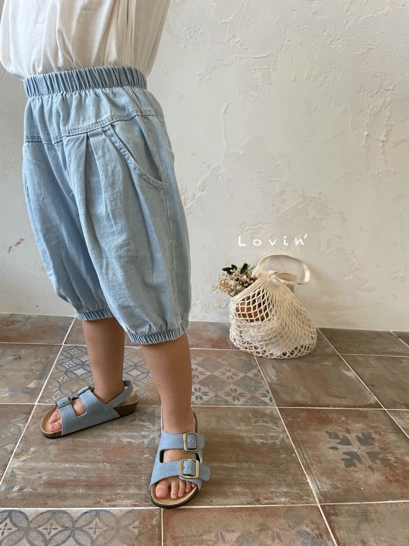 LOVIN - Korean Children Fashion - #Kfashion4kids - Capri Denim Shorts - 5