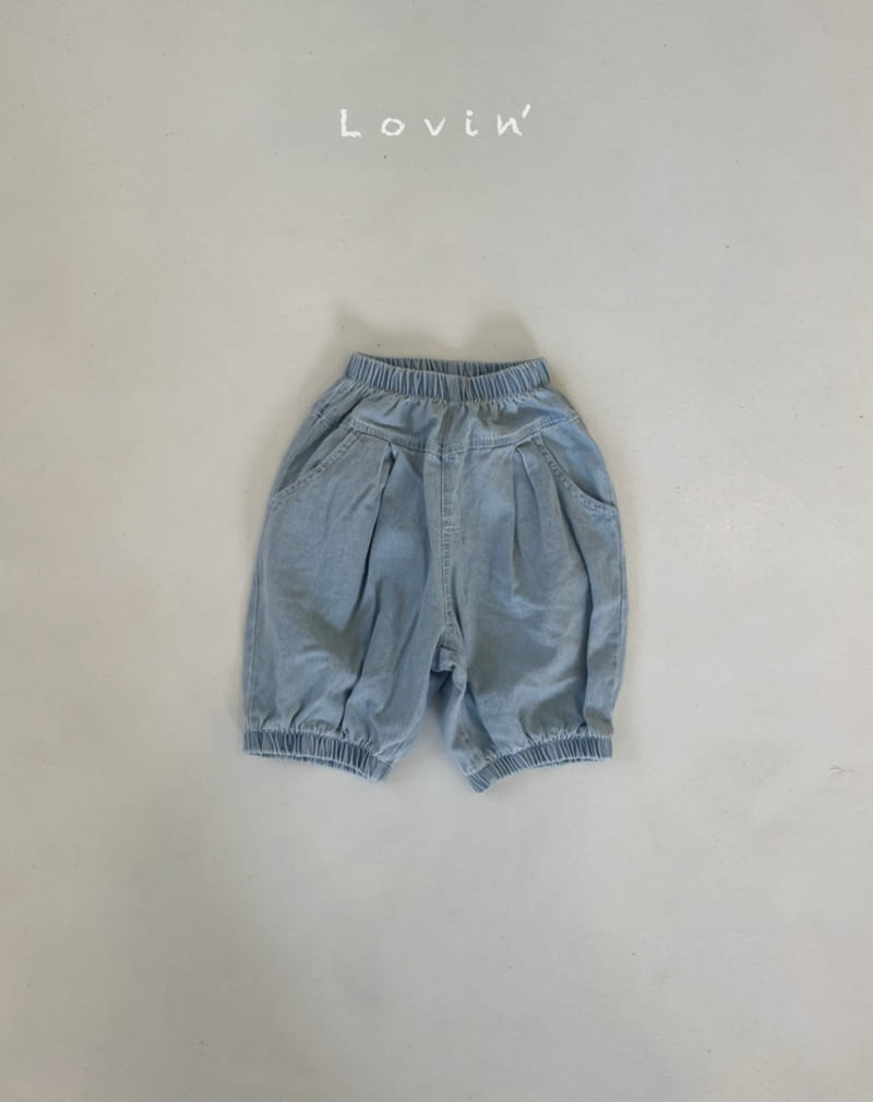 LOVIN - Korean Children Fashion - #Kfashion4kids - Capri Denim Shorts - 7