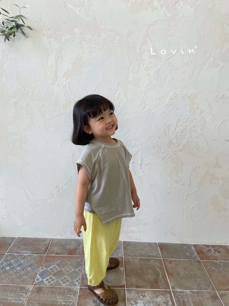 LOVIN - Korean Children Fashion - #Kfashion4kids - Guy Color Tee - 11