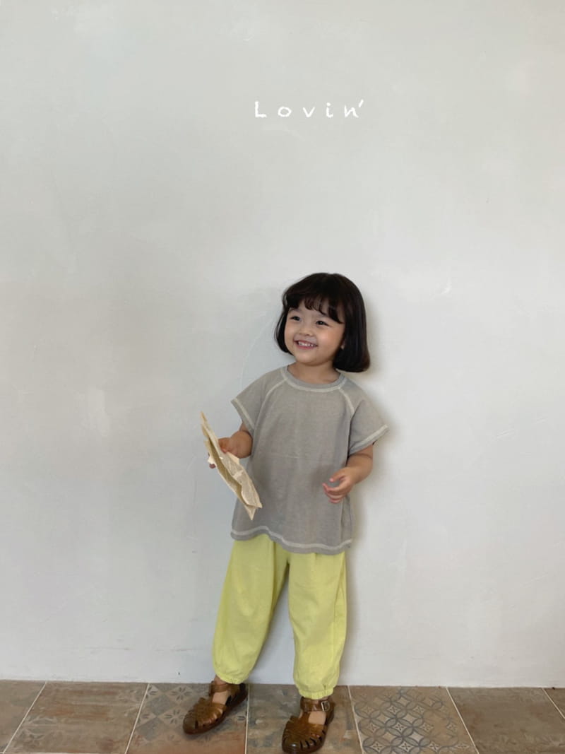 LOVIN - Korean Children Fashion - #Kfashion4kids - Guy Color Tee - 12