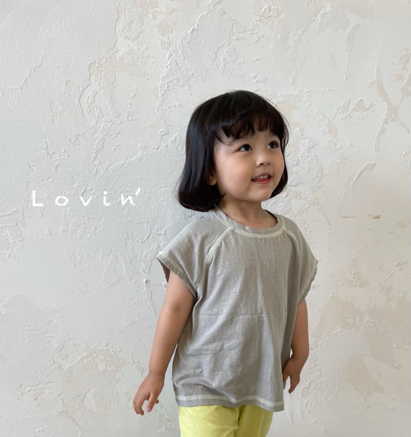 LOVIN - Korean Children Fashion - #Kfashion4kids - Guy Color Tee - 3