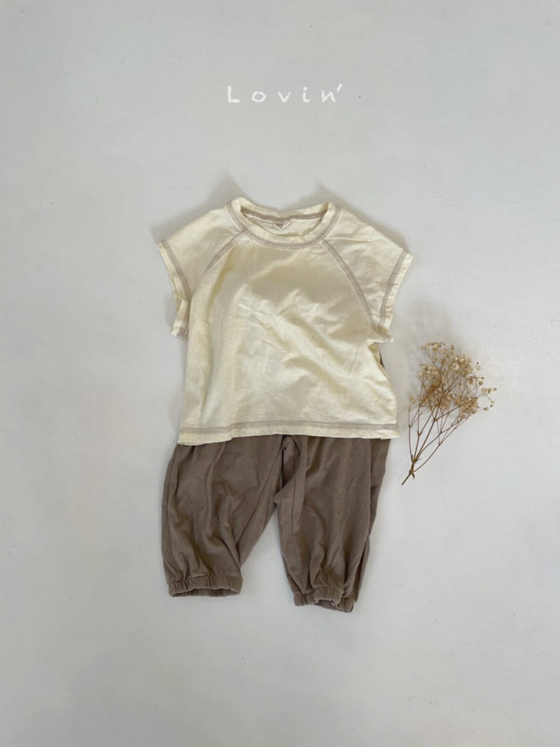 LOVIN - Korean Children Fashion - #Kfashion4kids - Guy Color Tee - 8