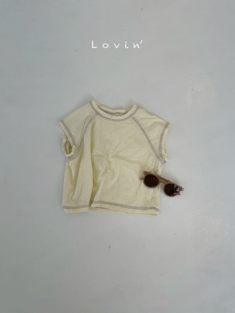 LOVIN - Korean Children Fashion - #Kfashion4kids - Guy Color Tee - 9