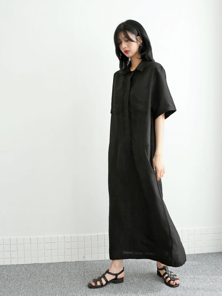 LOWELL - Korean Children Fashion - #Kfashion4kids - Mono Pocket One-piece - 2