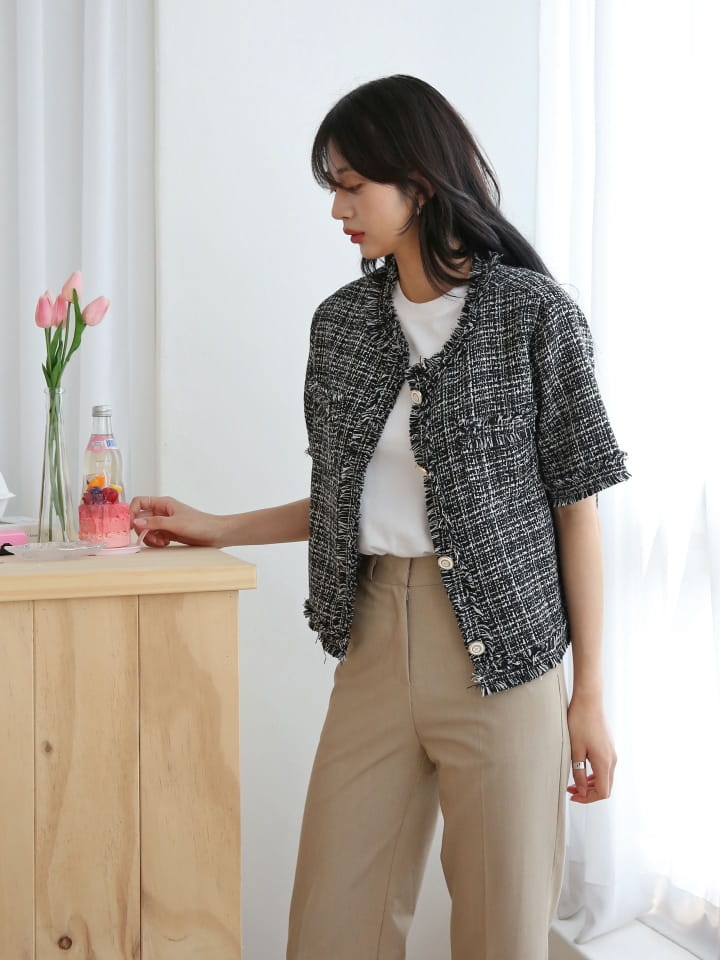 LOWELL - Korean Children Fashion - #Kfashion4kids - Boni Twid Jacket - 3